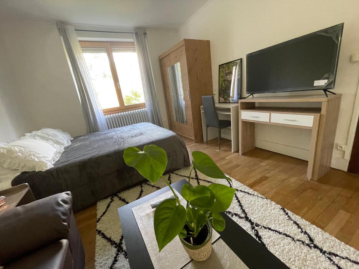 Chambre Privee Vue Sur Le Jardin Proche Centre Ville Besançon Dış mekan fotoğraf